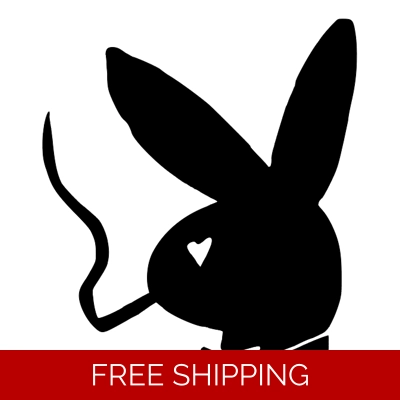 Smoking Heart Eye Playboy Bunny Die Cut Vinyl Decal Sticker Smoking Heart Eye Playboy Bunny Die Cut Vinyl Decal Sticker